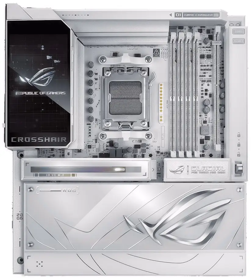 Cercedilla PC - Montaje Placa Base ASUS ROG CROSSHAIR X870E GLACIAL Cercedilla